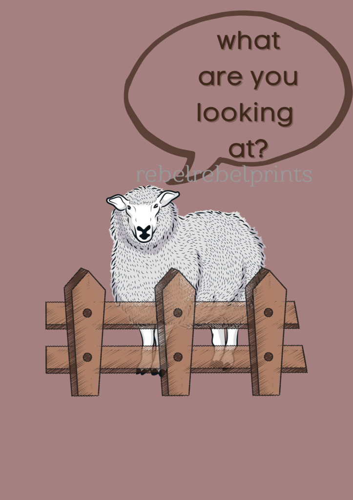 what are you looking at digital print